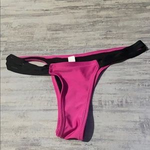 Thong bikini bottom